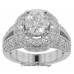 4.00 Ct Women's Round Cut Diamond Engagement Ring